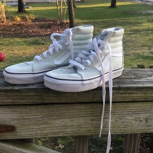 Suede LightBlue/Teal Women’s Vans